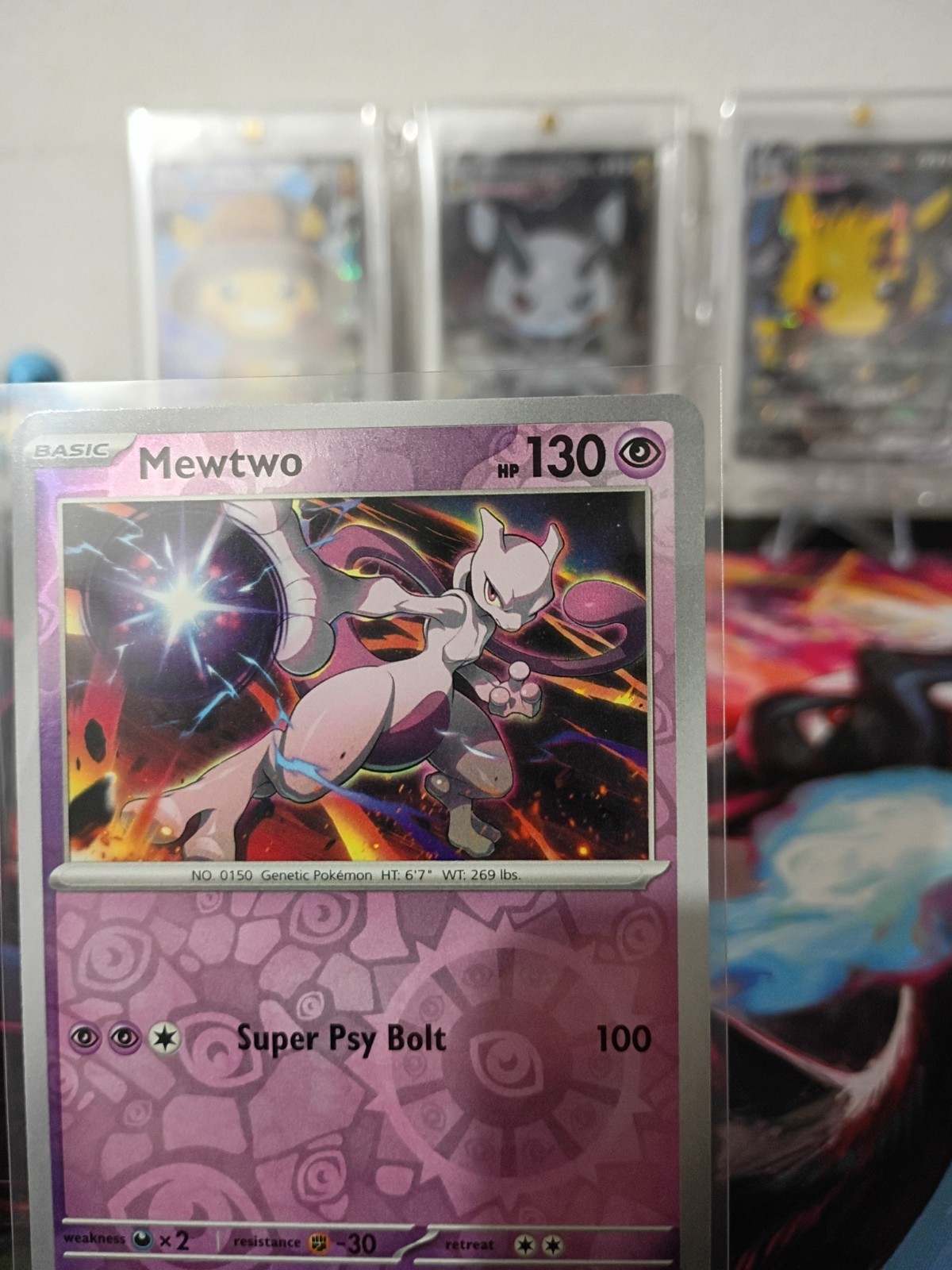 Mewtwo 059/142 – Pokémon TCG Stellar Crown Reverse Holo Uncommon NM