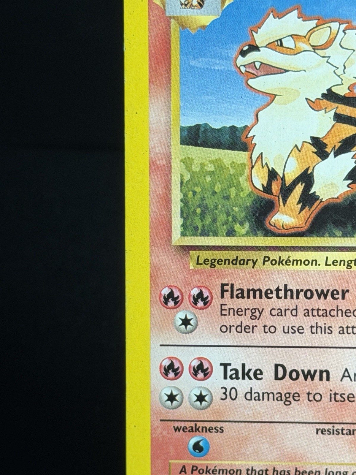 Arcanine Base Set 23/102 WotC Unlimited Regular Rare 1999 English 100 HP
