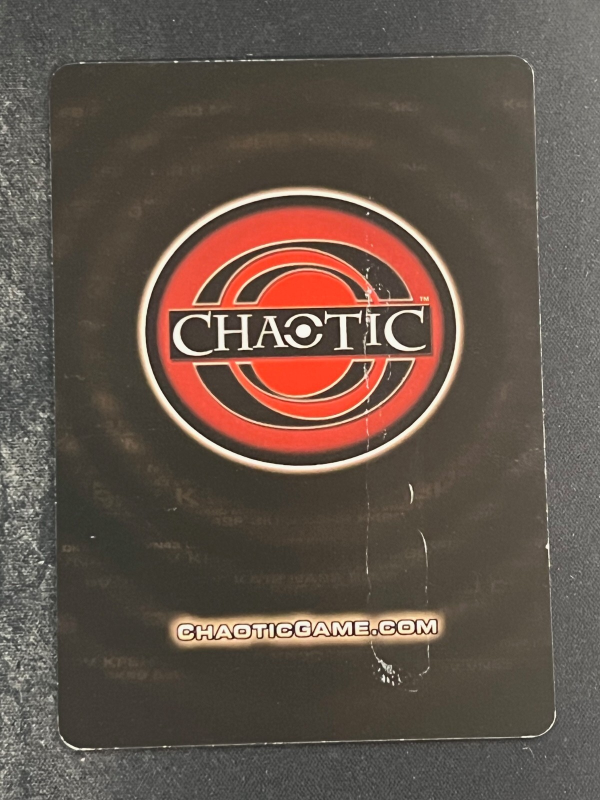 Chaotic 120/232 Skeletal Strike Copper Letters Rare Attack Card