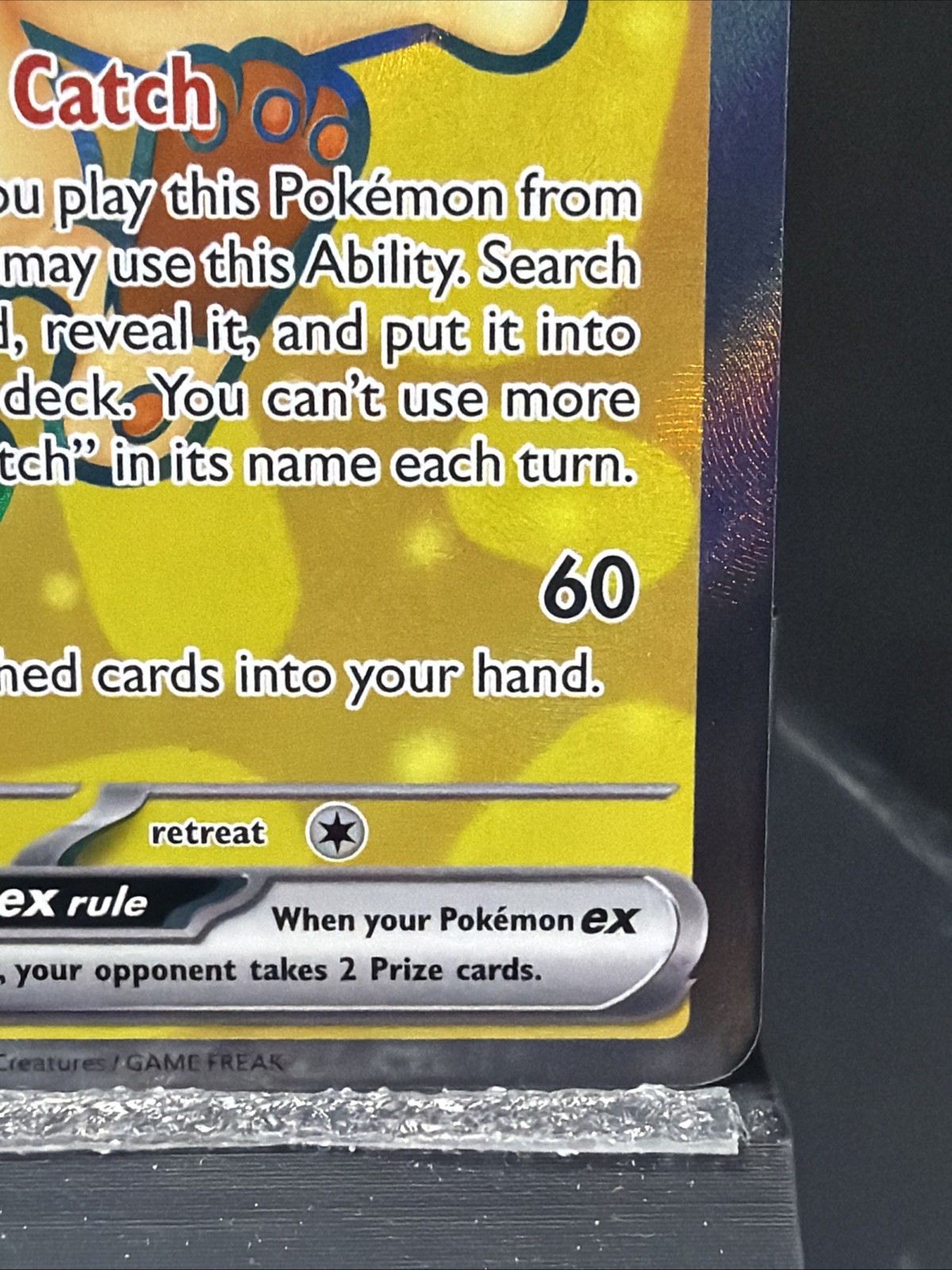 Pokémon Meowth EX Full Art Foil Rare Basic Card POR 107/088 💥 💥 PACK FRESH💥💥