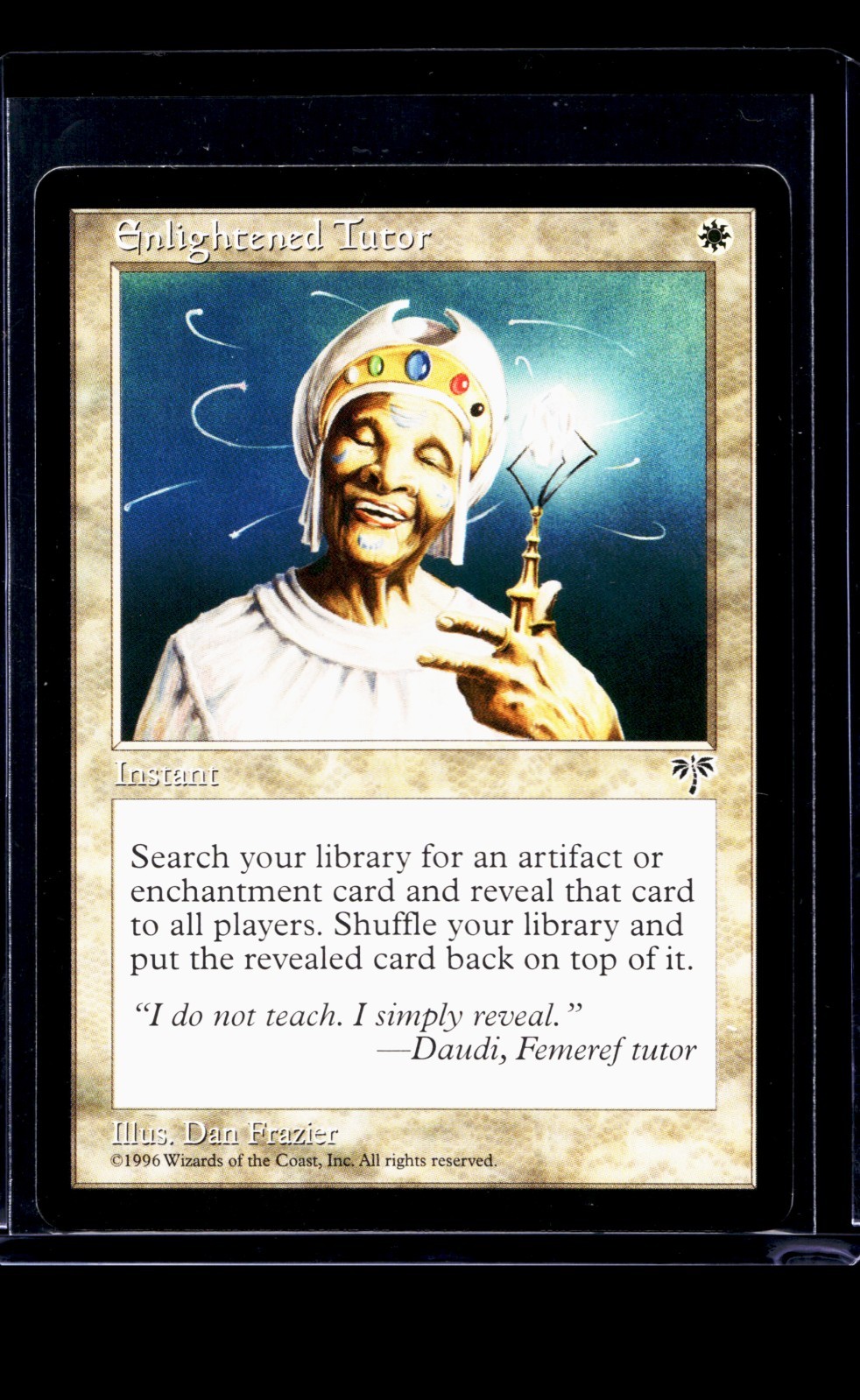 1996 MTG Magic The Gathering MIR Mirage Vintage Enlightened Tutor