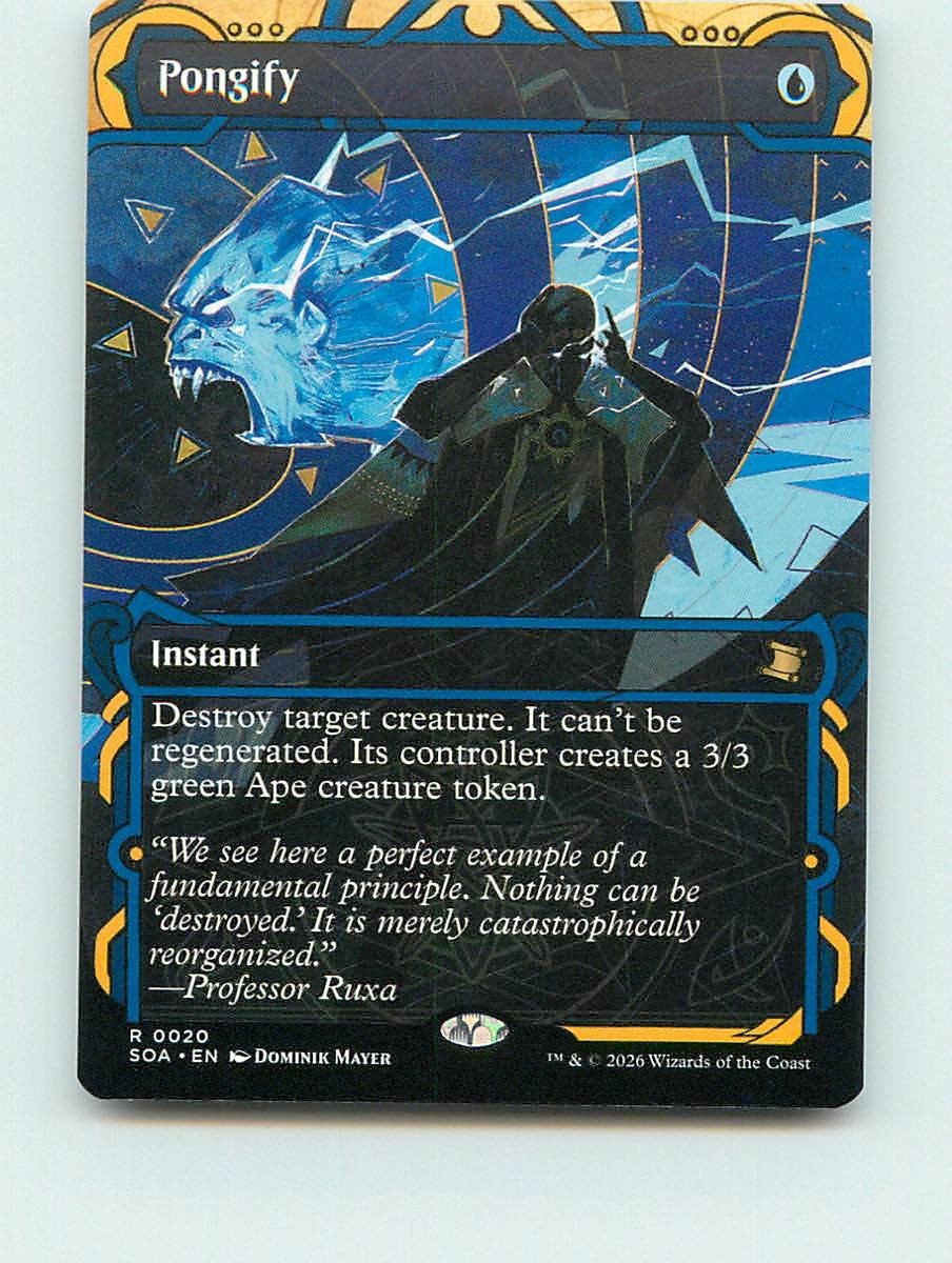 Pongify R20 MTG Secrets of Strixhaven: Mystical Archive (SOA)