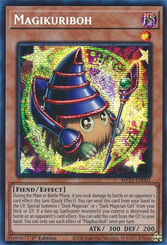 Yu-Gi-Oh Card – MP23-EN002 – MAGIKURIBOH (prismatic secret rare holo) – NM