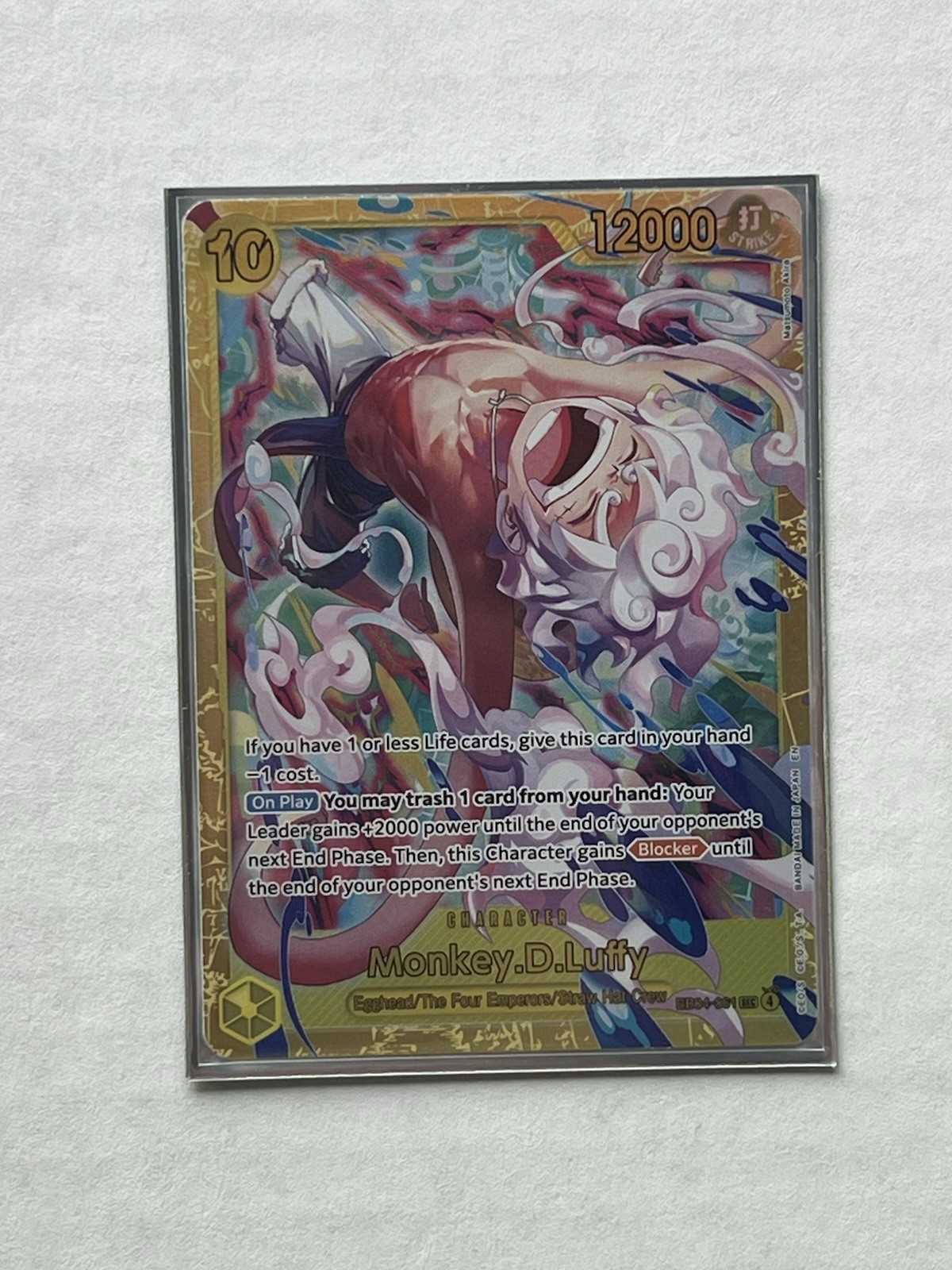 One Piece TCG: Monkey.D.Luffy EB04-061 – Adventures On Kami’s Island – NM