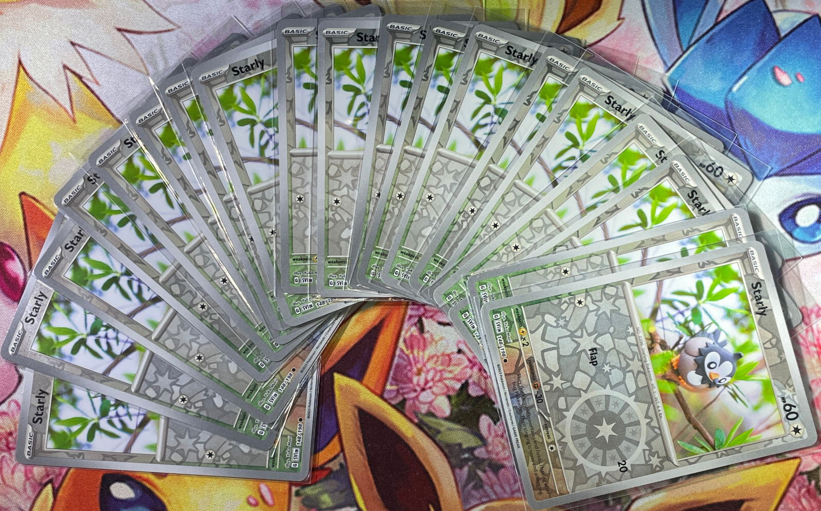 Starly Reverse Holo – 148/198 – Scarlet & Violet Base Pokemon 2023