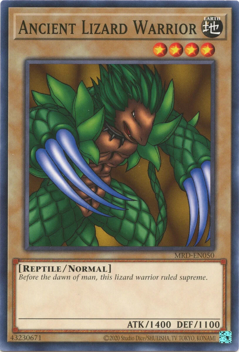 Yu-Gi-Oh! – ANCIENT LIZARD WARRIOR – MRD-EN050 -Unlimited Edition -25TH- NM/M