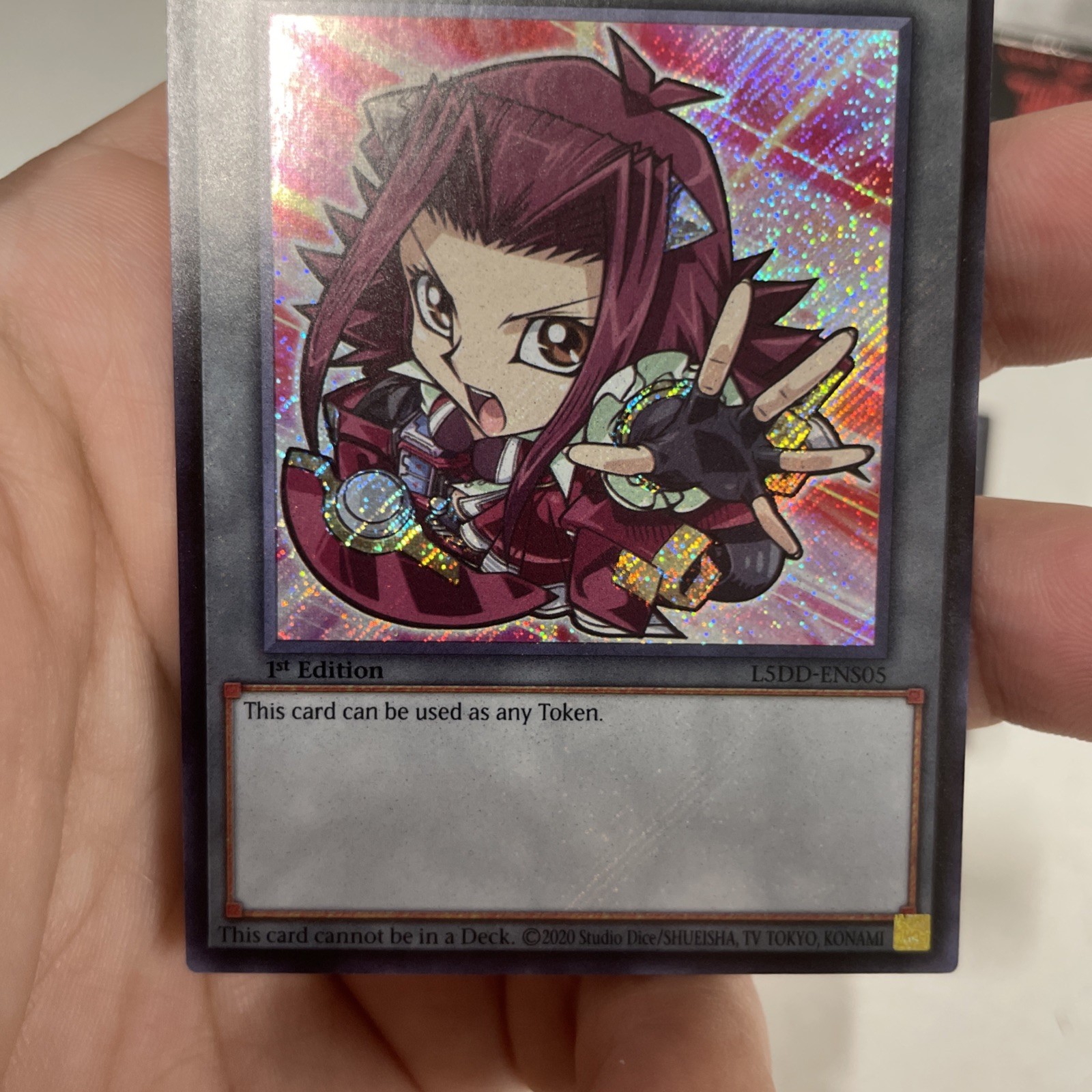 Chibi Art Token’s L5DD-ENS04 05 & 06 All 3 Near Mint +Bonus FREE SHIPPING!