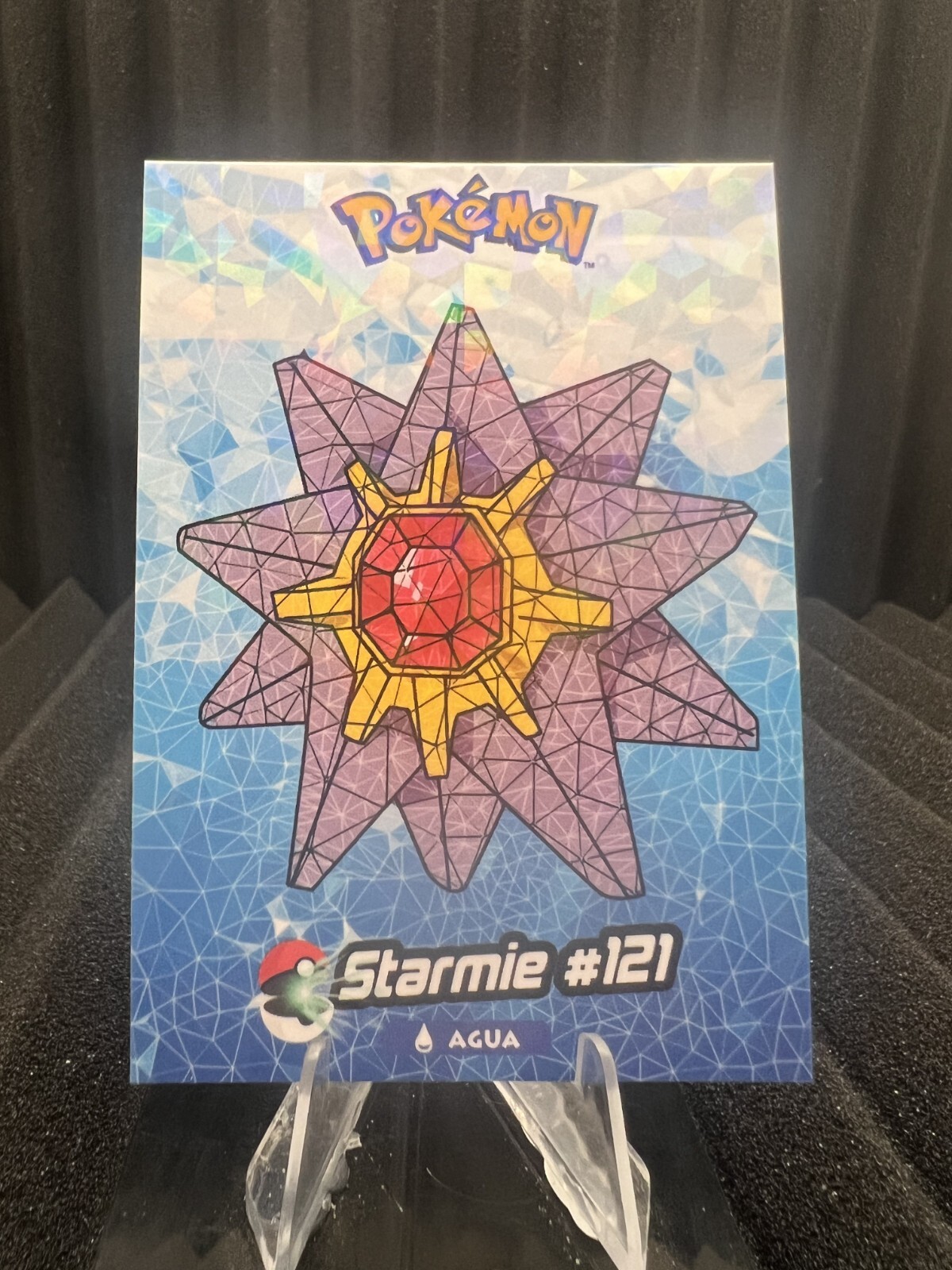 Starmie #121 – Cracked Ice Holo – Crystal Collection 2024 – Pokemon Card