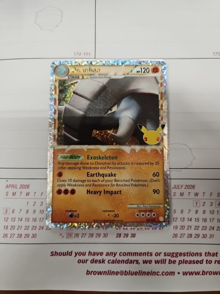 NM Donphan Celebrations Holo Rare 107/123