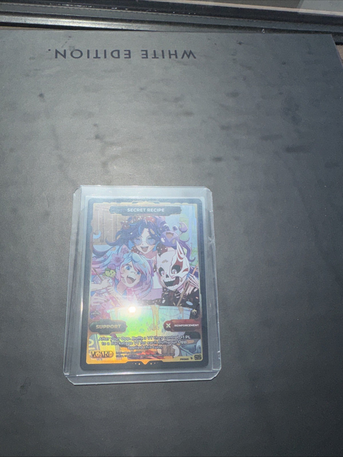 GamerSupps VCard MamaVale Promo Card – Secret Recipe – FOIL HOLO Near Mint