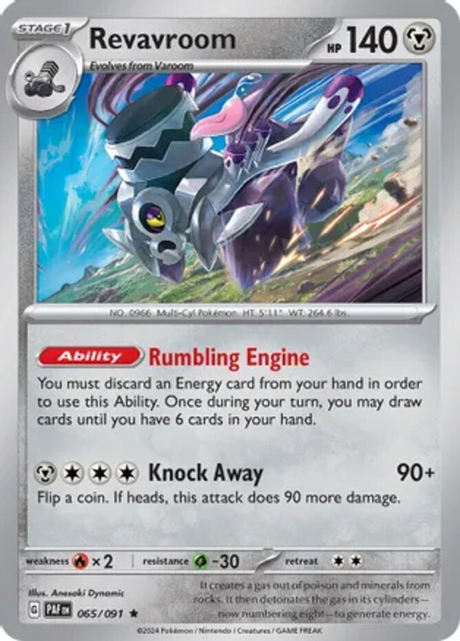 Revavroom – 065/091 – Holo Rare – Near Mint