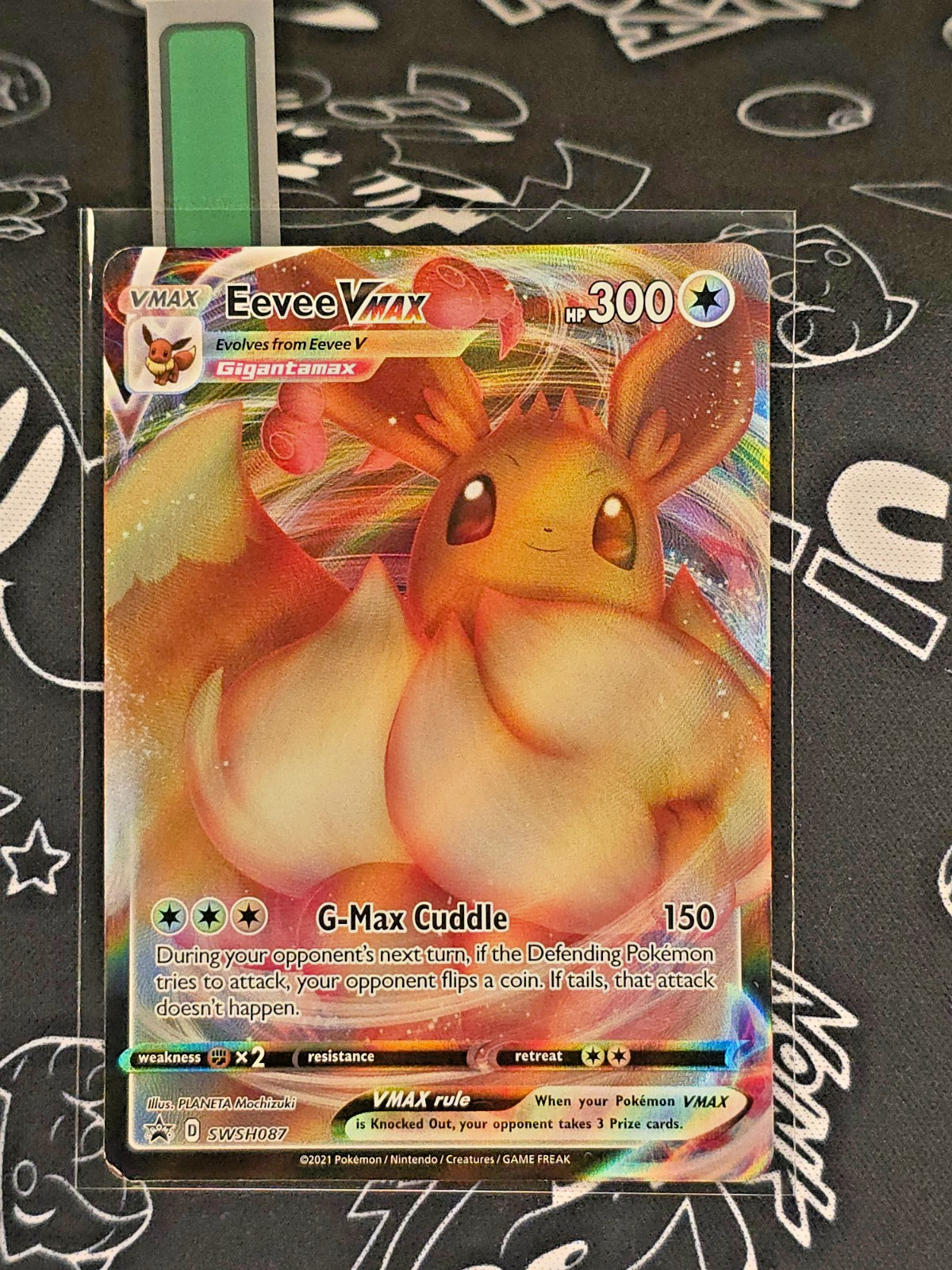 Eevee VMAX SWSH087 Promo – Pokémon TCG Sword & Shield Black Star Promo – NM