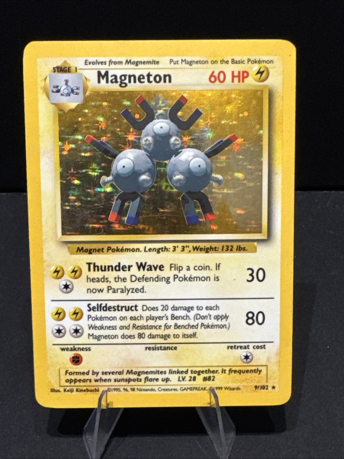 Magneton 009/102 Base Set Holo