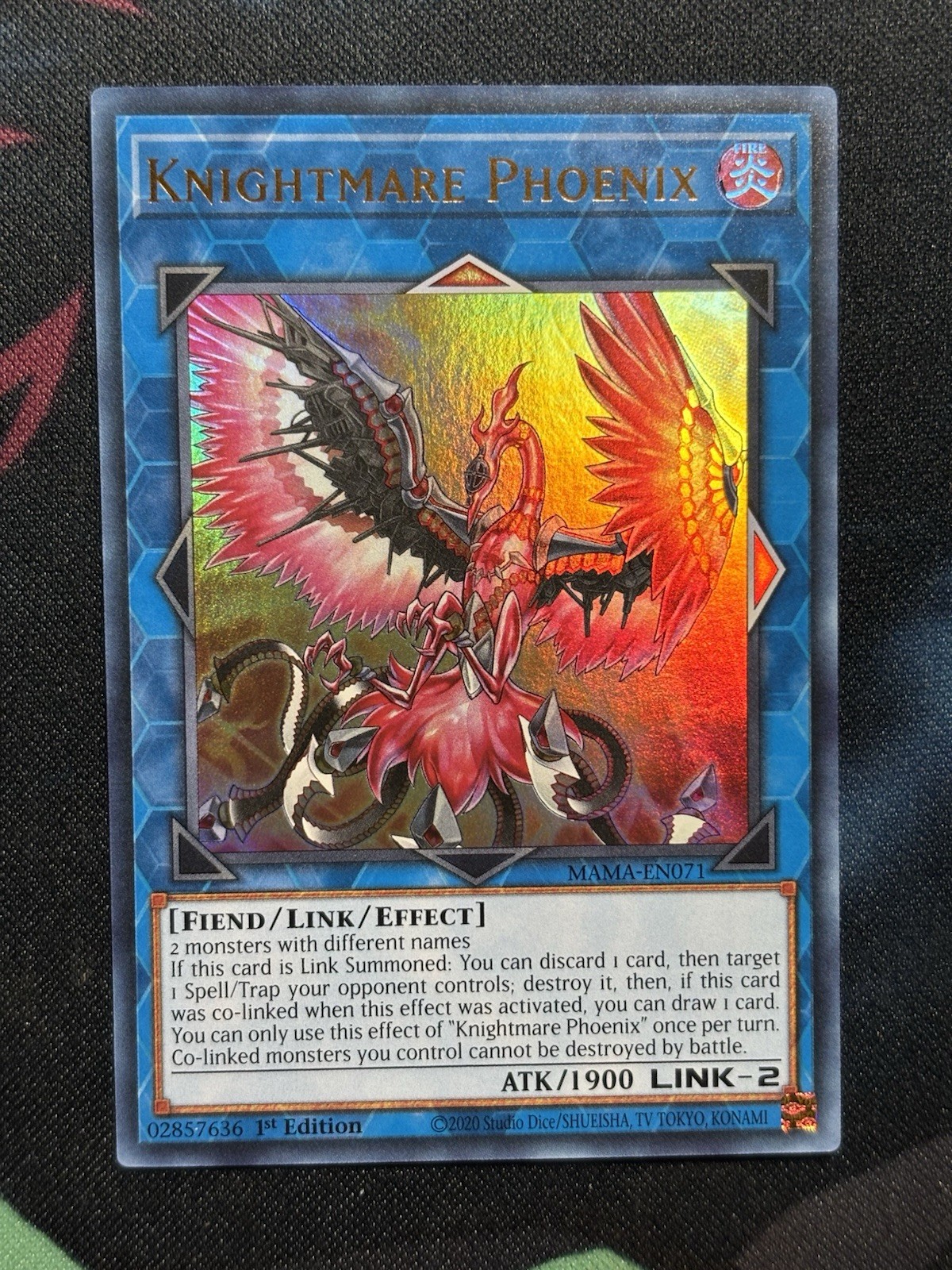 YuGiOh! – Knightmare Phoenix MAMA-EN071 Ultra Rare 1st Edition Near Mint