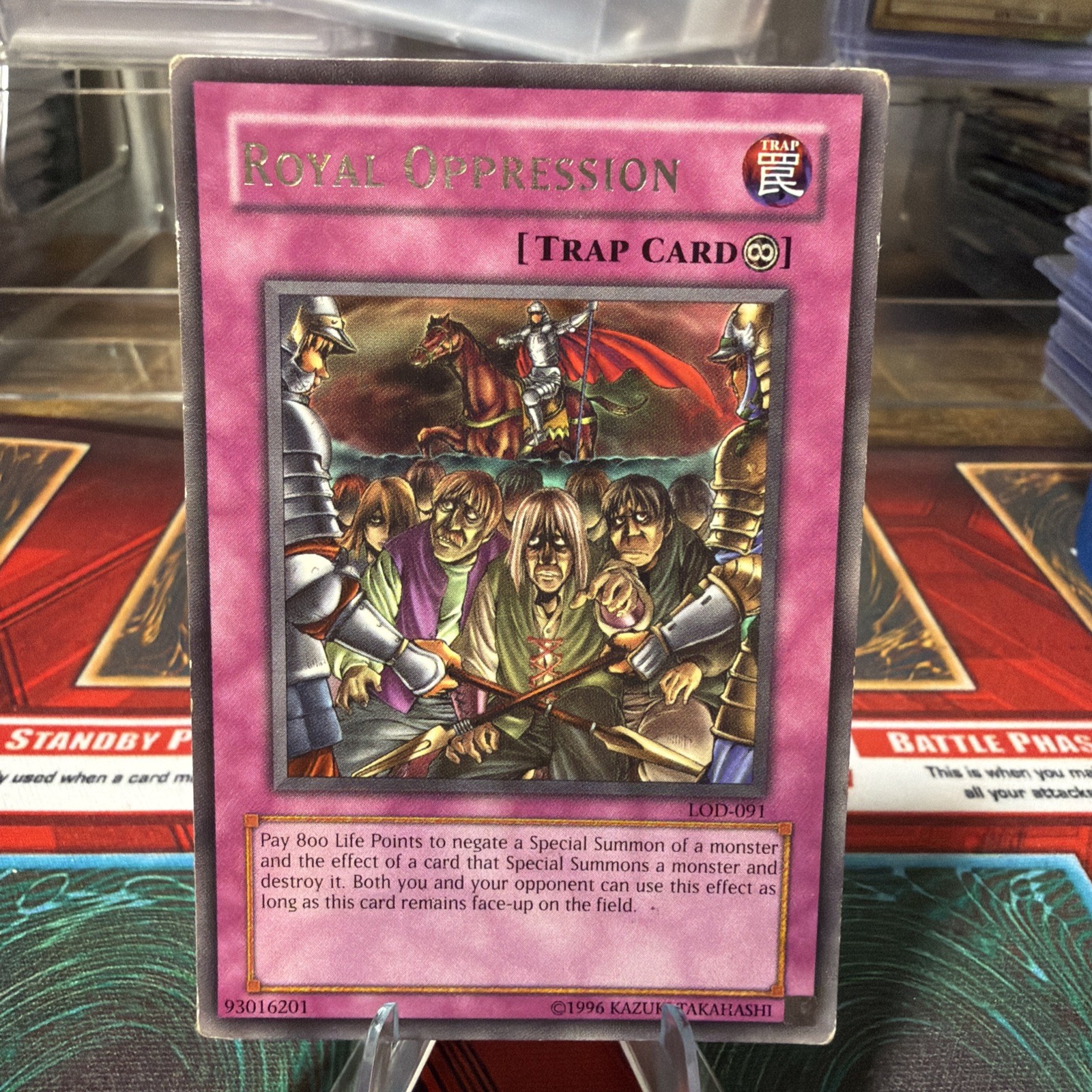 Royal Oppression | Yu-Gi-Oh! | TCG | LOD-091 | MP | Rare | Unlimited | Edison