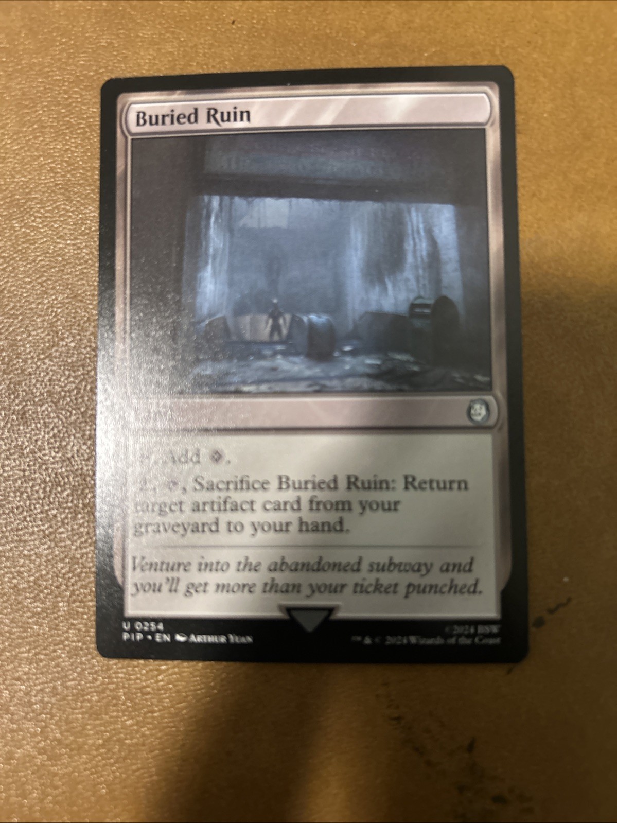 Buried Ruin X1 PIP MTG Universes Beyond Fallout 0254