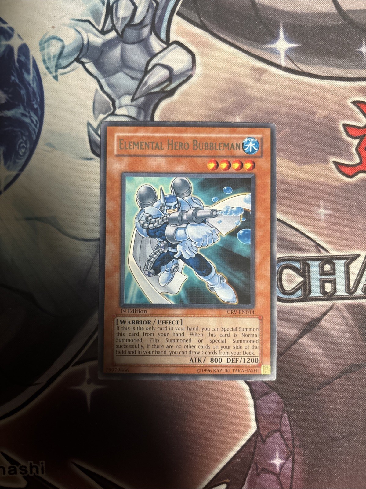 (YT) Elemental Hero Bubbleman CRV-EN014 Cybernetic Revolution 1st Edition LP