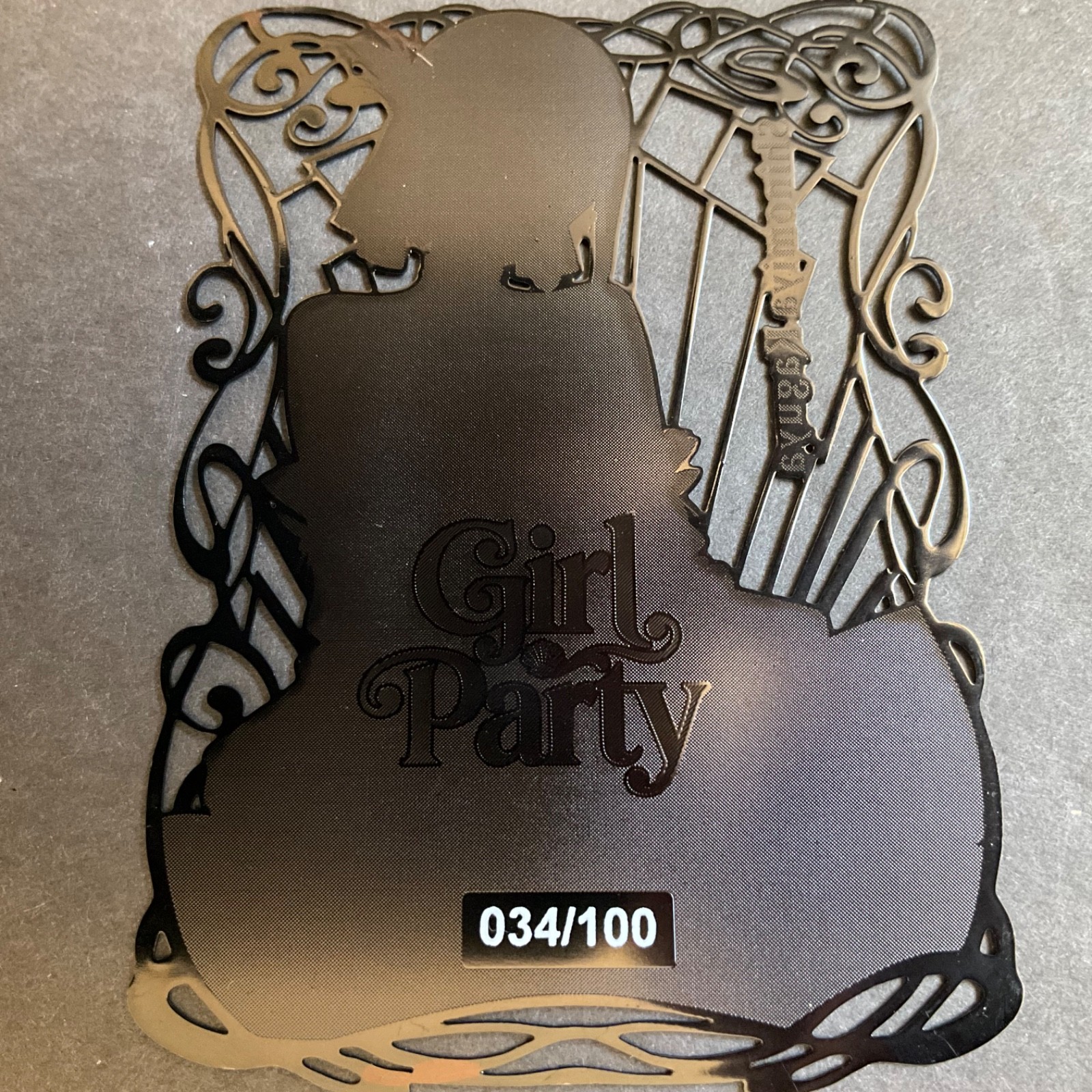 Goddess Story Gold METAL Card – Random Serial Number #/100! Kaguya Bikini Anime