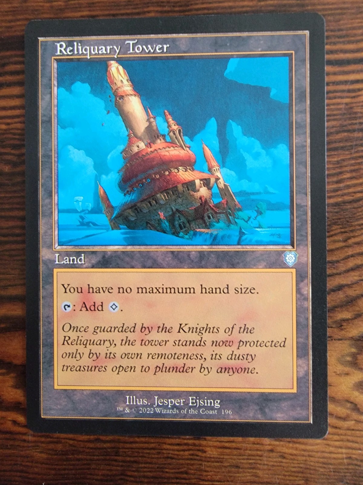 Reliquary Tower (Retro Frame) Commander: the Brothers’ War Regular NM