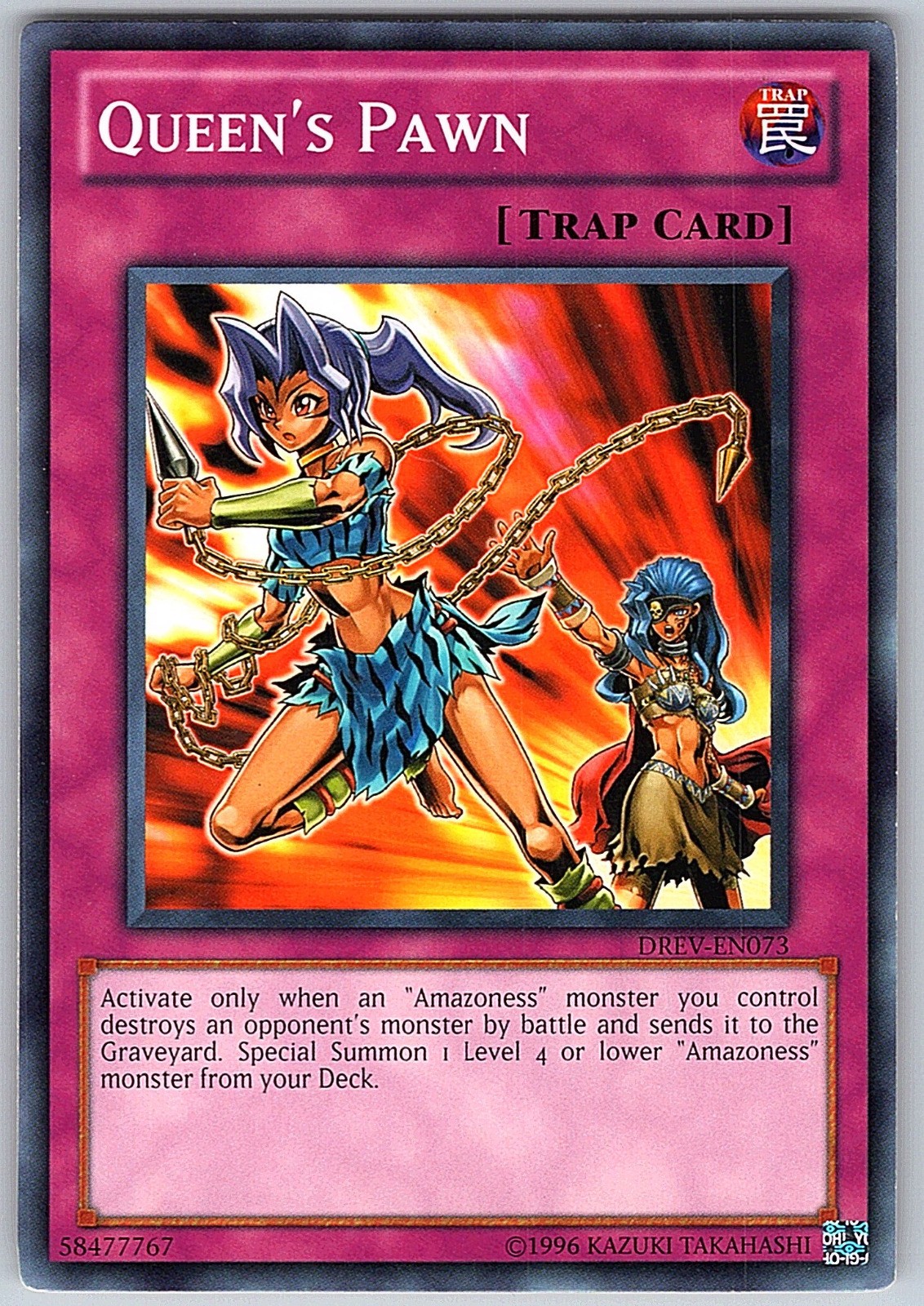 Queen’s Pawn Unlimited Common Duelist Revolution DREV-EN073 LP