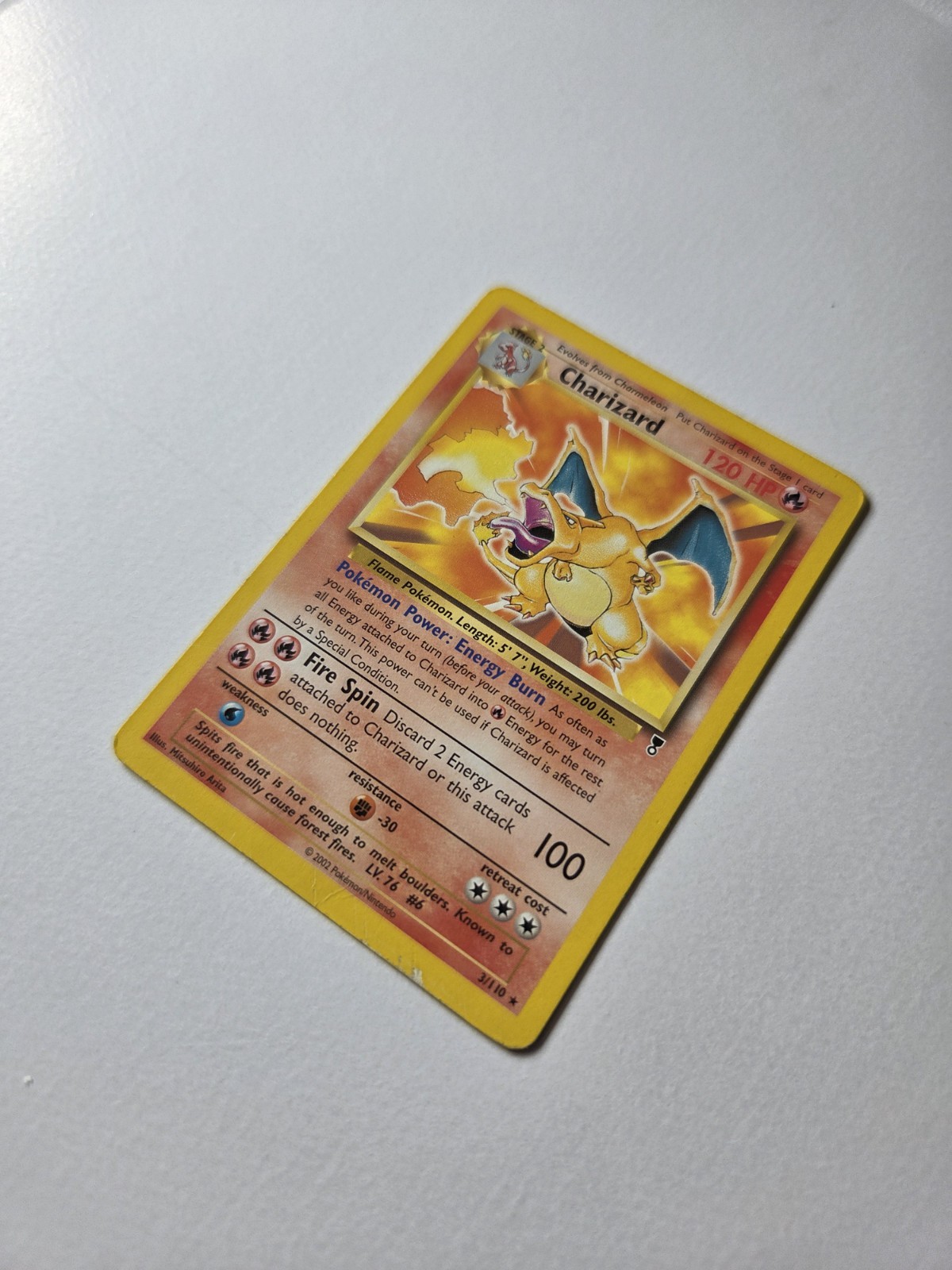 Charizard 3/110 Legendary Collection Original Pokémon TCG Regular