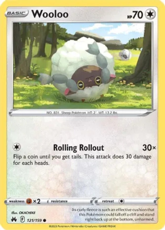 Wooloo – 121/159 – Common – Near Mint