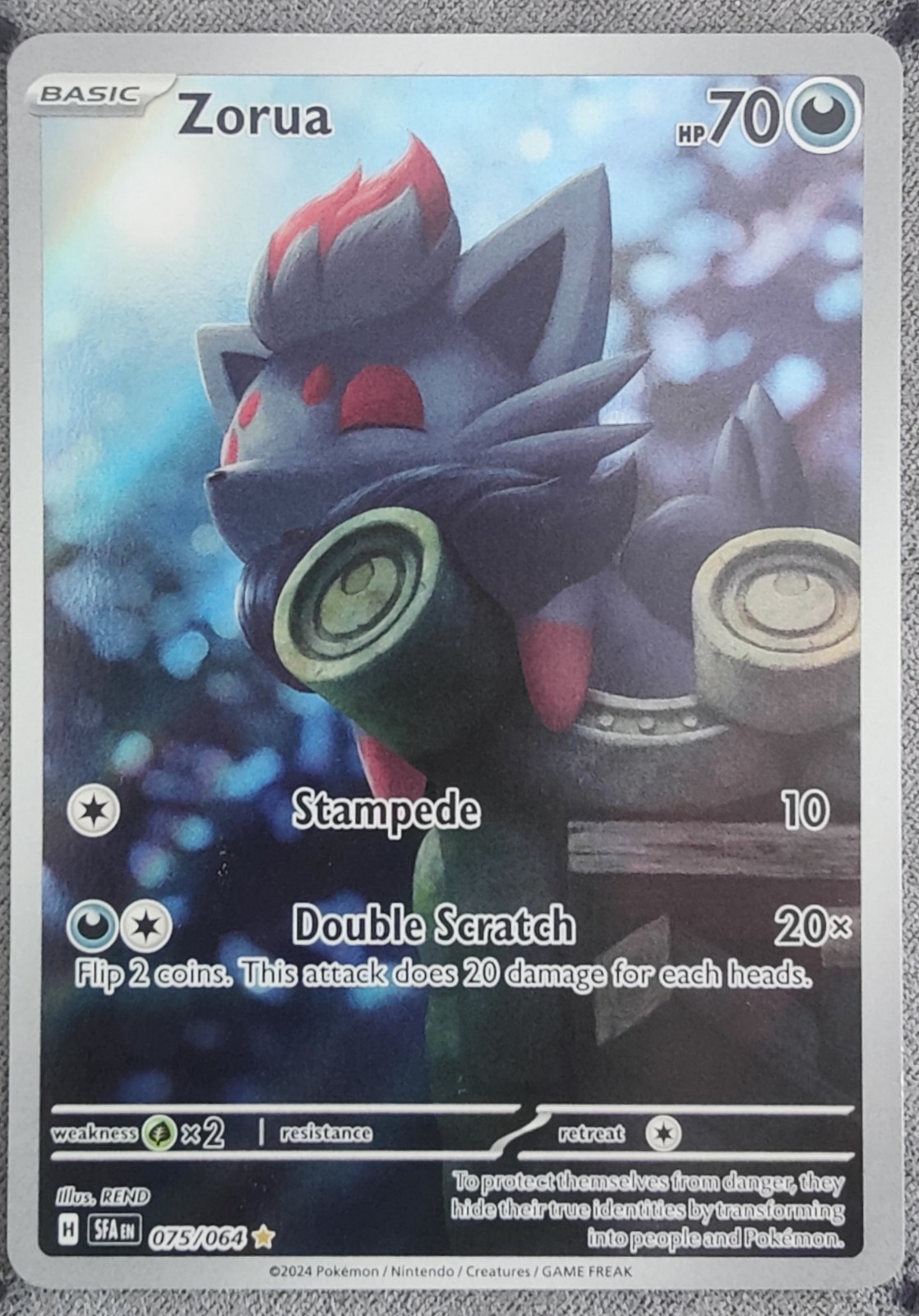 Zorua Shrouded Fabled 075/65
