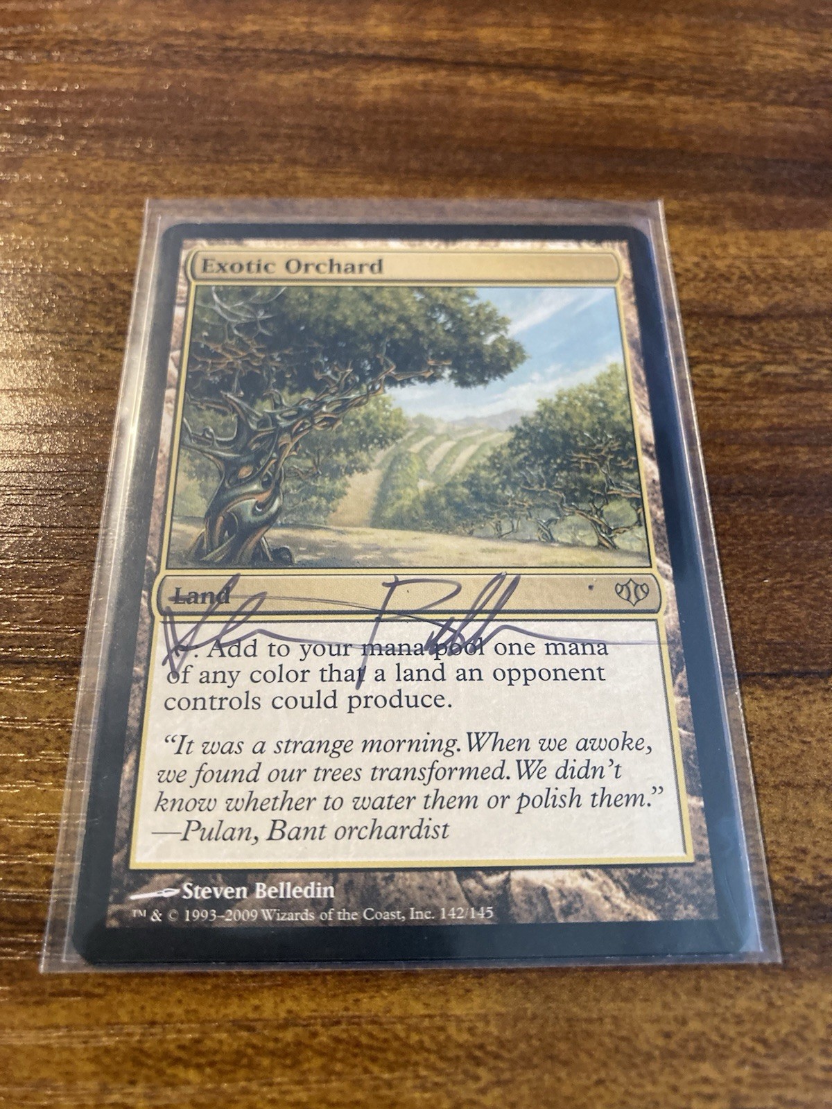 MTG✨Signed EXOTIC ORCHARD Artist Proof w/Org Art✨Conflux MINT RARE Belledin Art