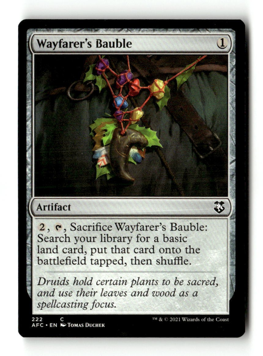 Wayfarer’s Bauble 222 Commander: Adventures in the Forgotten Realms MTG