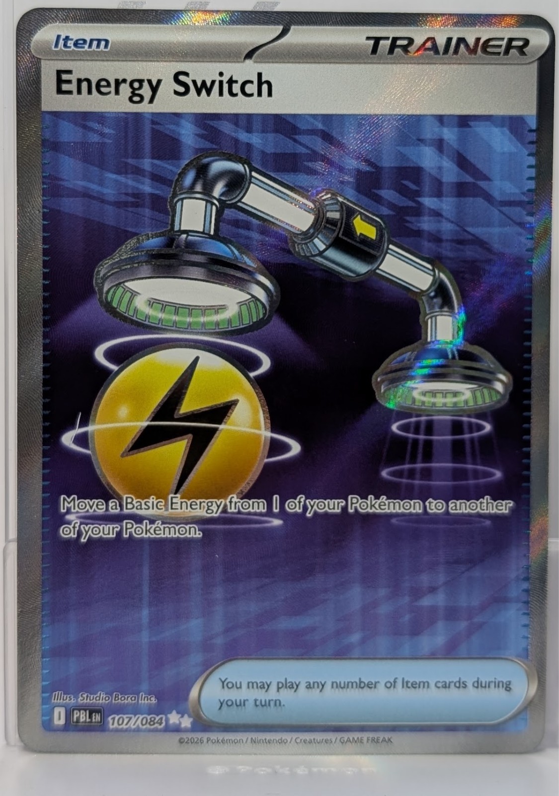Pokemon Energy Switch 107/084 Ultra Rare Holo NM