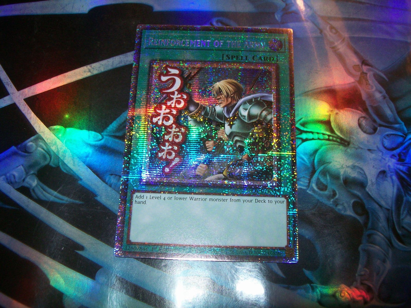 Reinforcement of the Army 1st Edition Starlight Rare RA05-EN113 Yu-Gi-Oh!