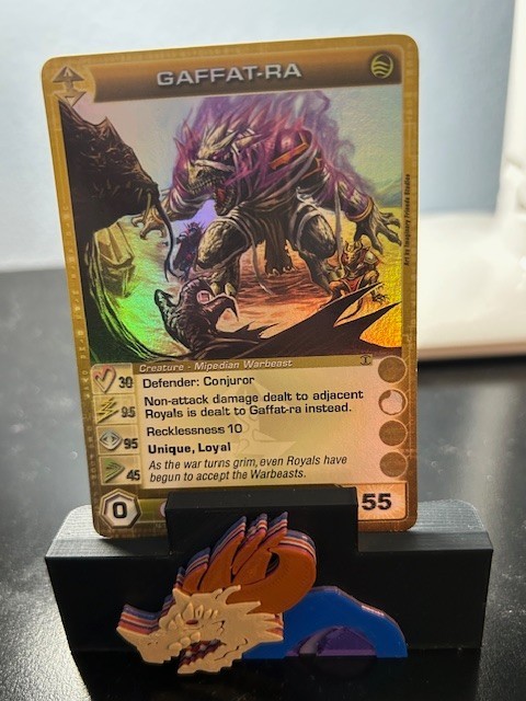 CHAOTIC PROMO RARE GAFFAT-RA (GAFFATRA) MAX ENERGY CARD