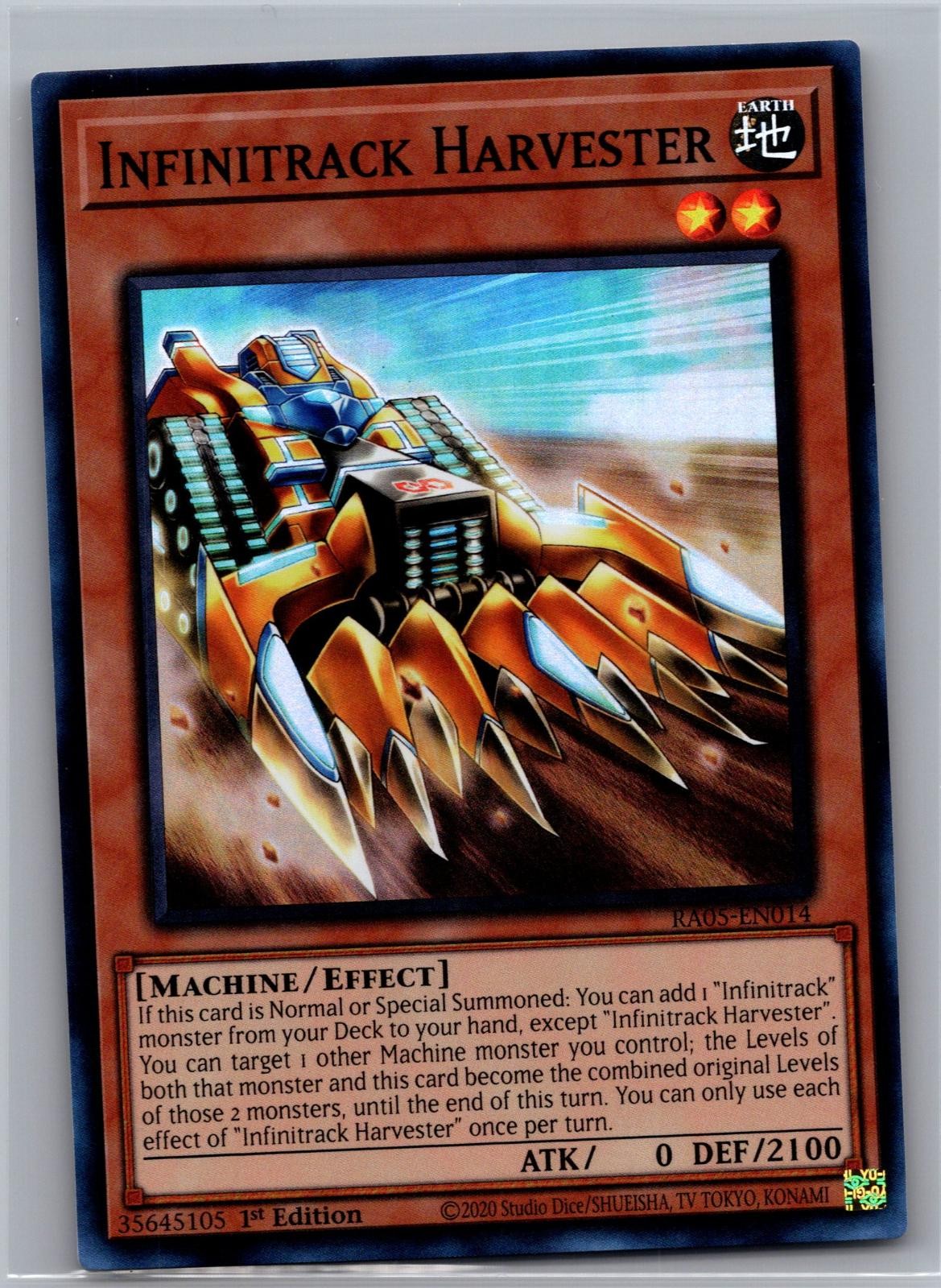 Infinitrack Harvester RA05-EN014 SR 1st Edition NM