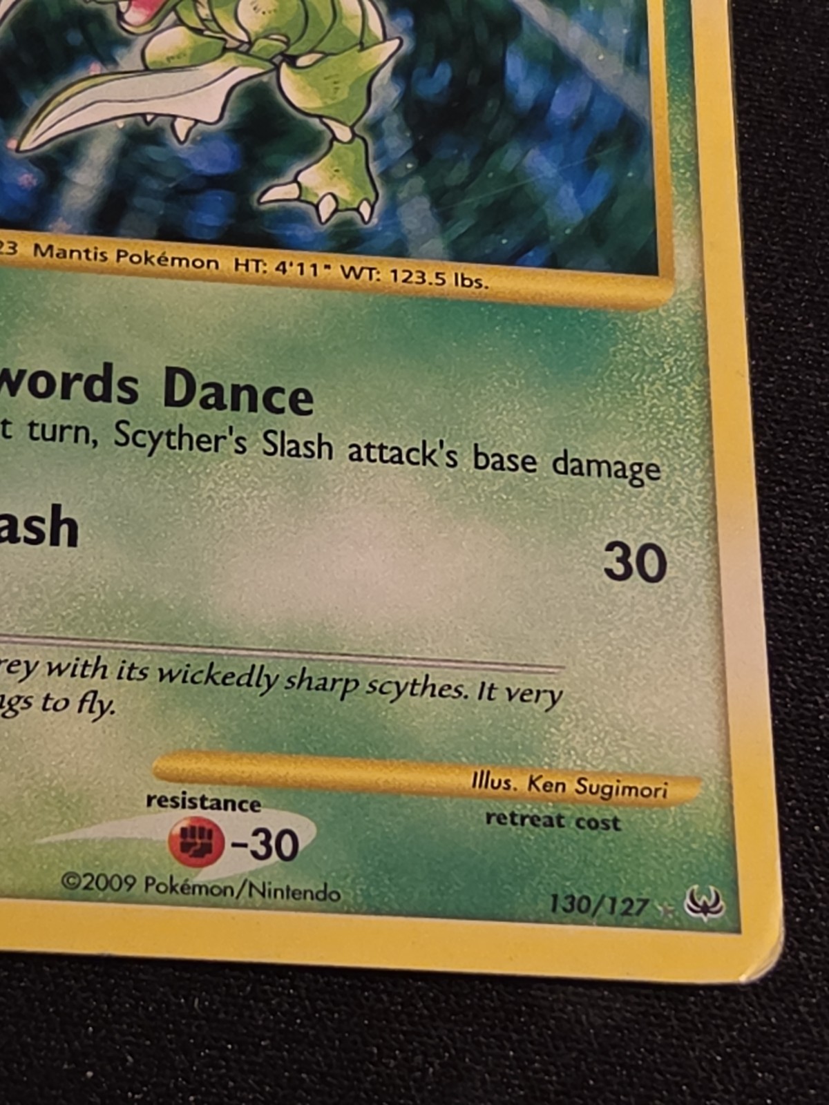 Scyther 130/127 Platinum Holo