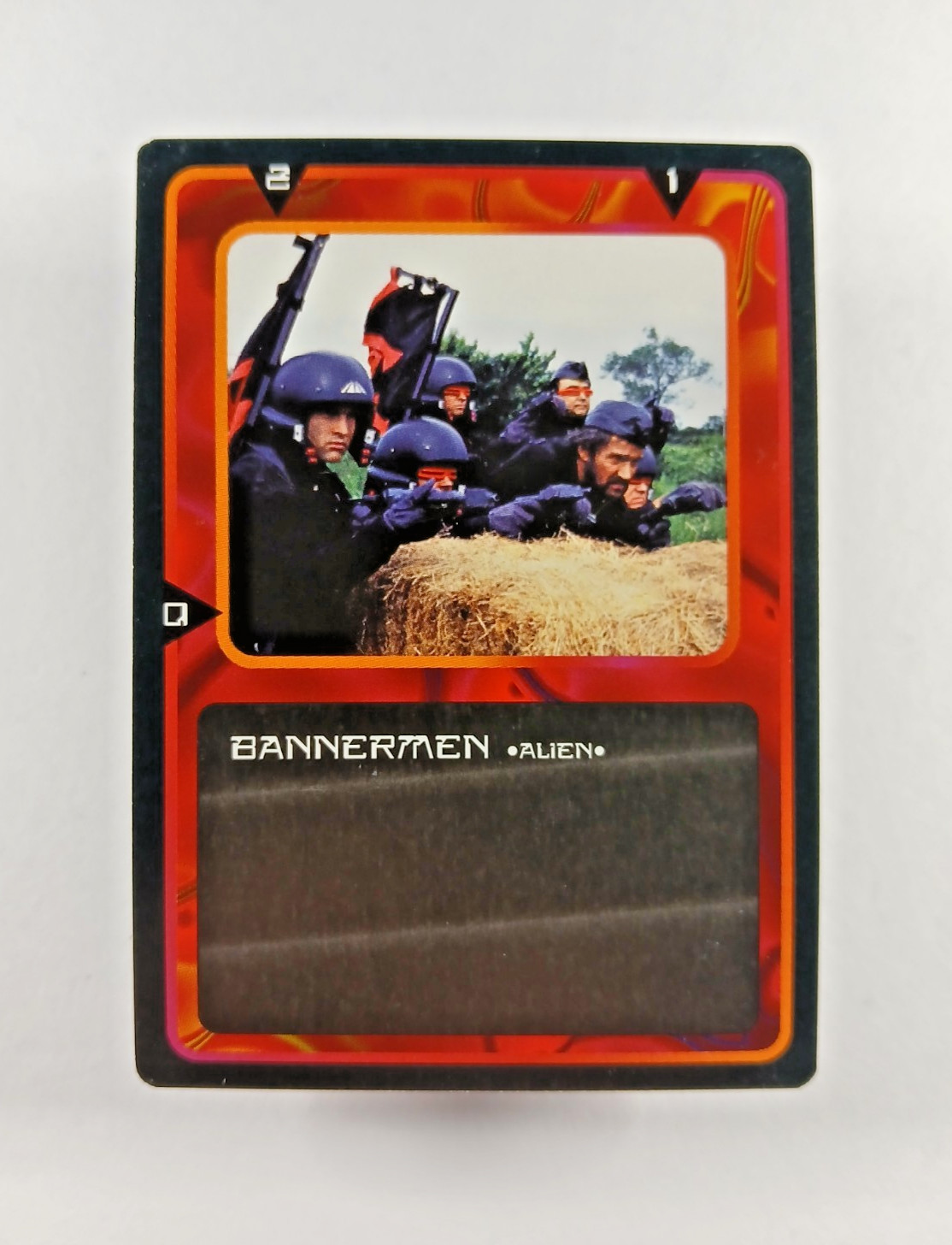 Bannermen – Doctor Who CCG card (1996 MMG) Common Creature, Classic Dr TCG