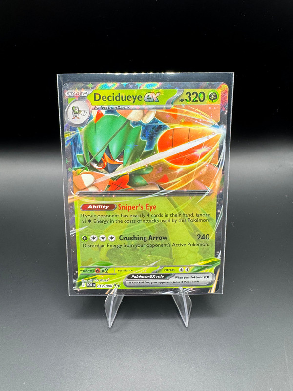 Decidueye ex 012/088 Holo Double Rare ME03: Perfect Order NM