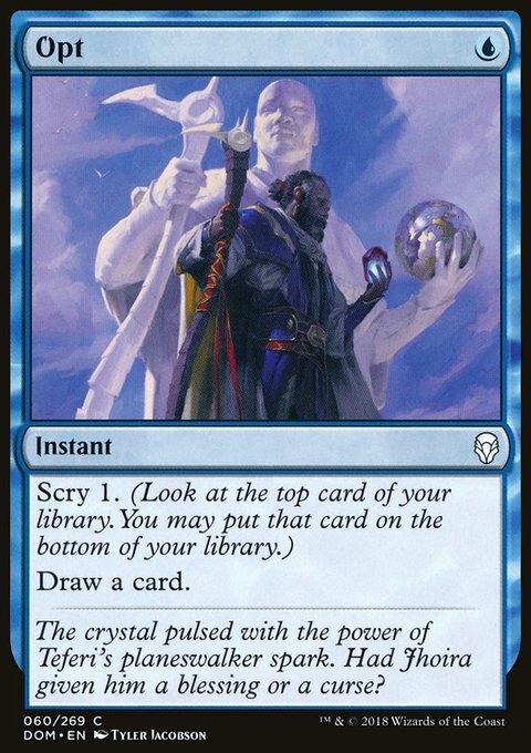 Magic the Gathering MTG Opt (60) Dominaria LP