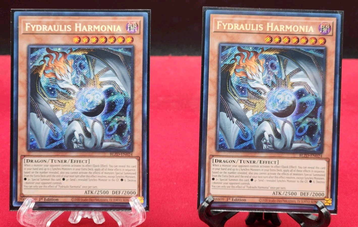 Fydraulis Harmonia BLZD-EN024 Blazing Dominion 1st Edition
