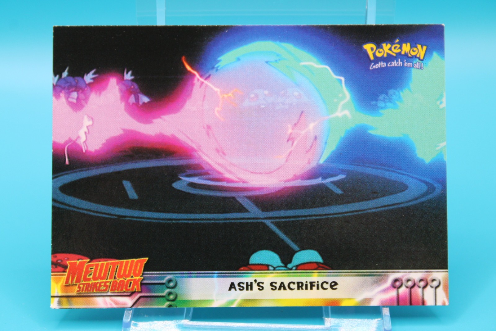 Pokemon TCG #36 Ash’s Sacrifice Topps Blue Logo 1999