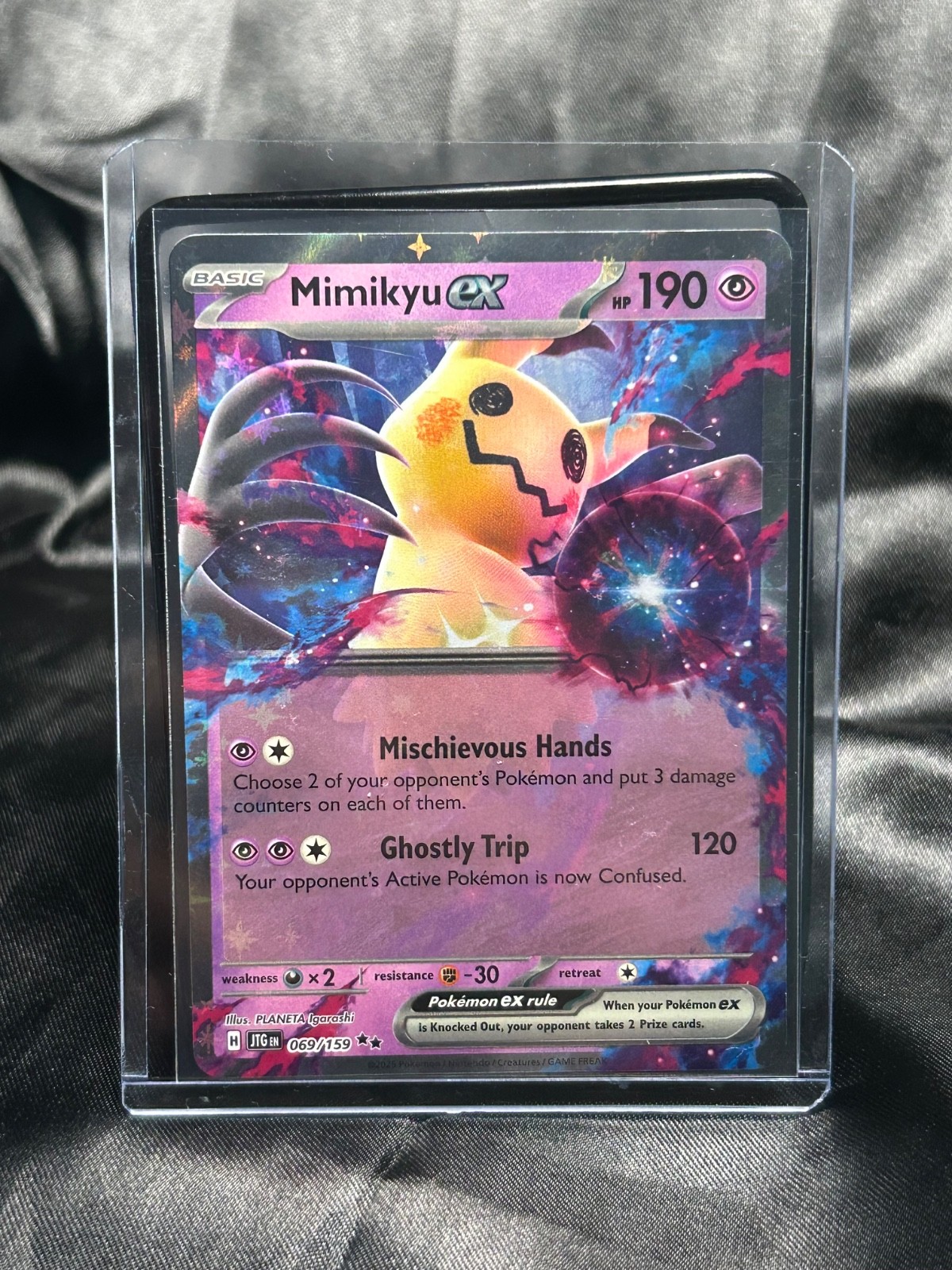 Mimikyu Ex #69 Pokemon Journey Together