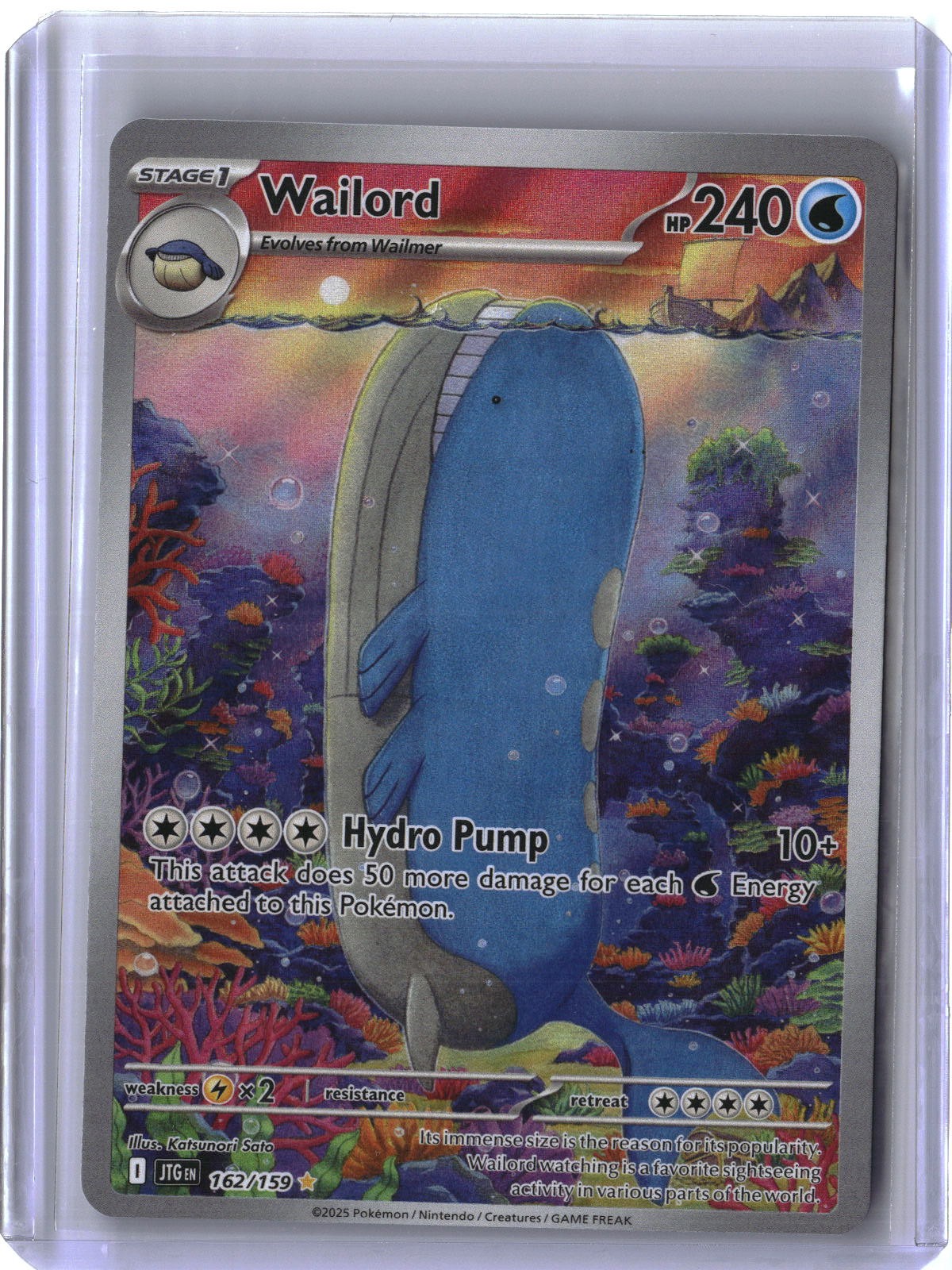 SV09: Journey Together #162/159 Wailord