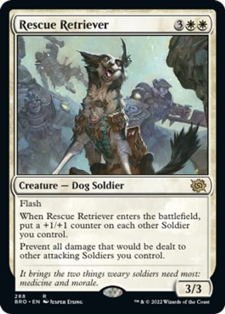 Rescue Retriever [BRO – 288] Near Mint