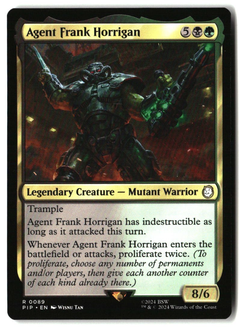 MTG Agent Frank Horrigan [PIP – 89] LP