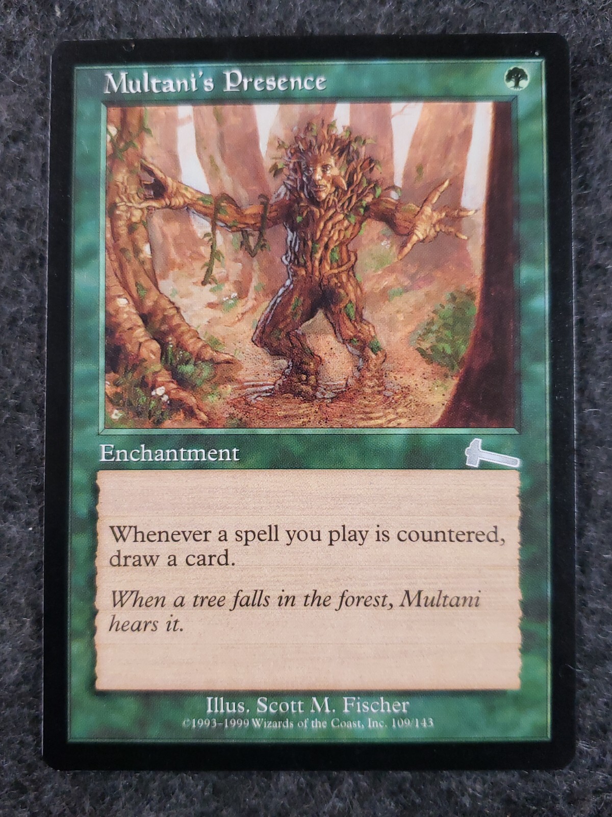 Multani’s Presence Magic the gathering Urza’s Legacy MTG NM No play …(DS3D1K1)