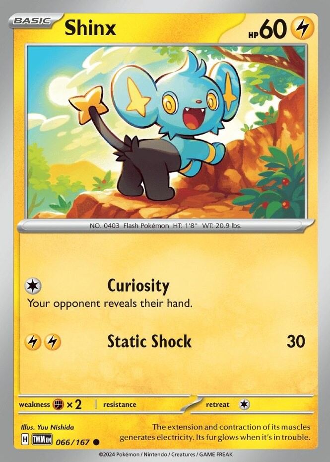 Shinx – 066/167 – Common – Near Mint