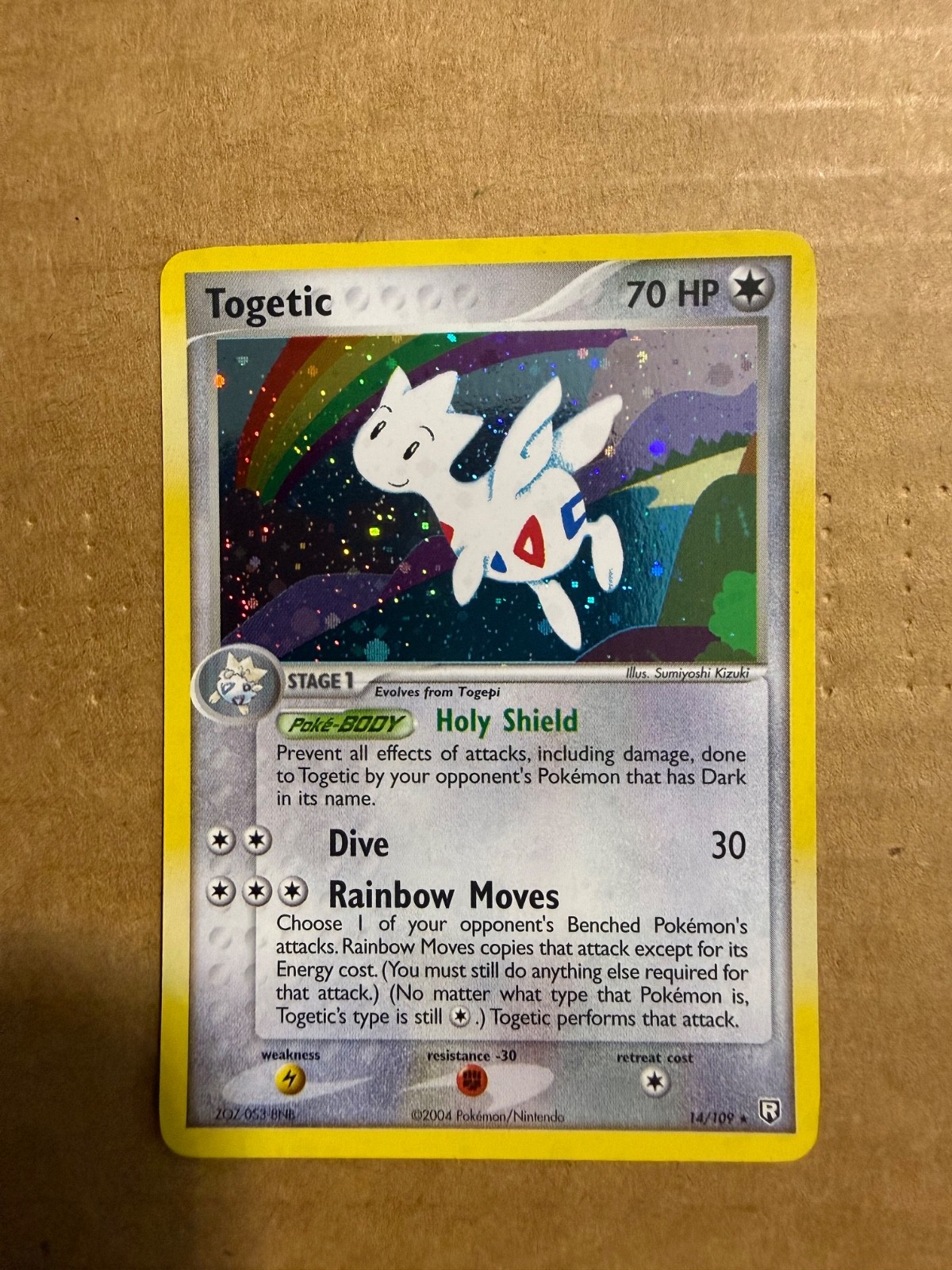 Togetic 14/109 EX Team Rocket Returns Holo
