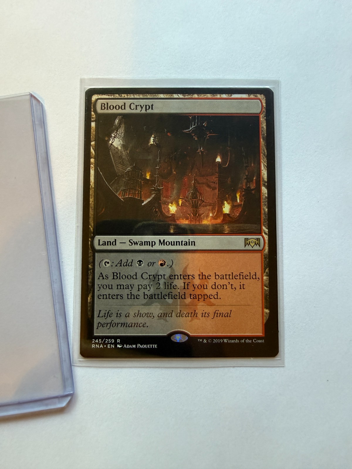 NM Blood Crypt – Ravnica Allegiance RNA MTG