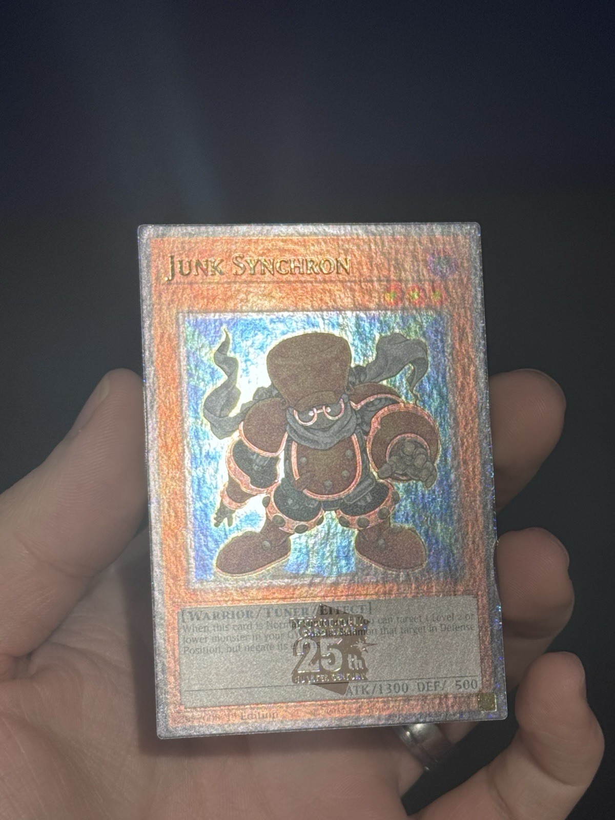 Junk Synchron Quarter Century Secret Rare RA03-EN199 Quarter Century Bonanza