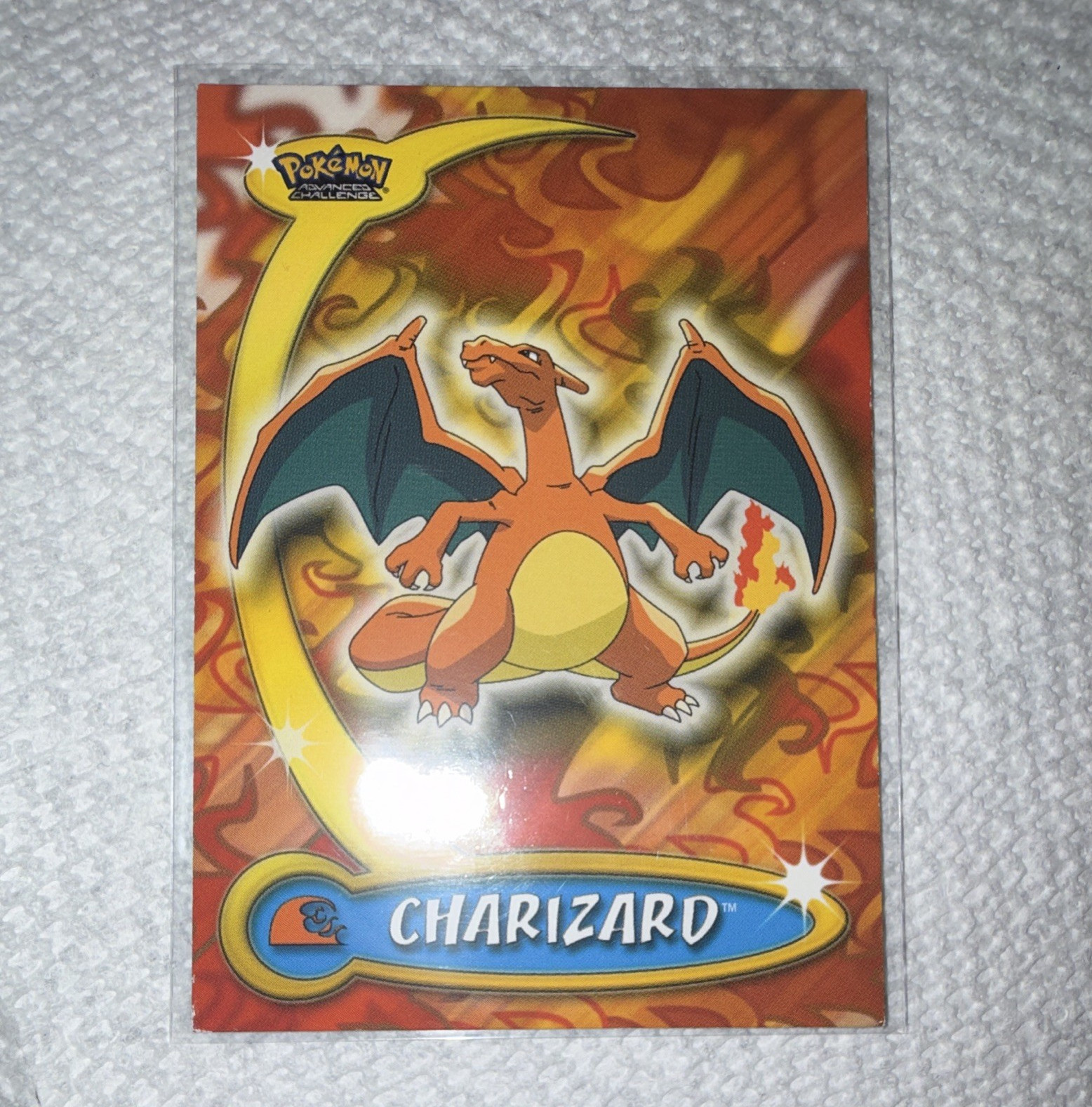 Topps Charizard 16 Advanced Challenge Non Holo Pokemon League- NM – FLAWLESS