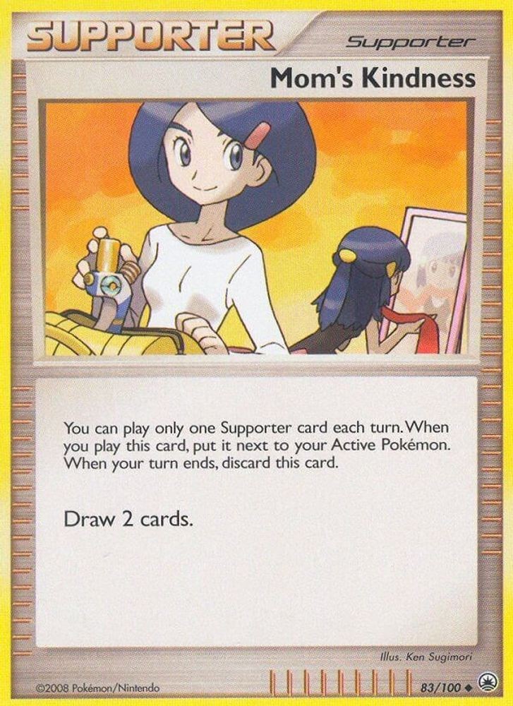 2008 Pokemon: Majestic Dawn – Moms Kindness (#83/100, Uncommon, Heavily Played)